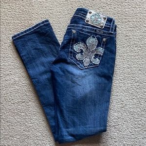 Miss Me Signature Straight Jeans